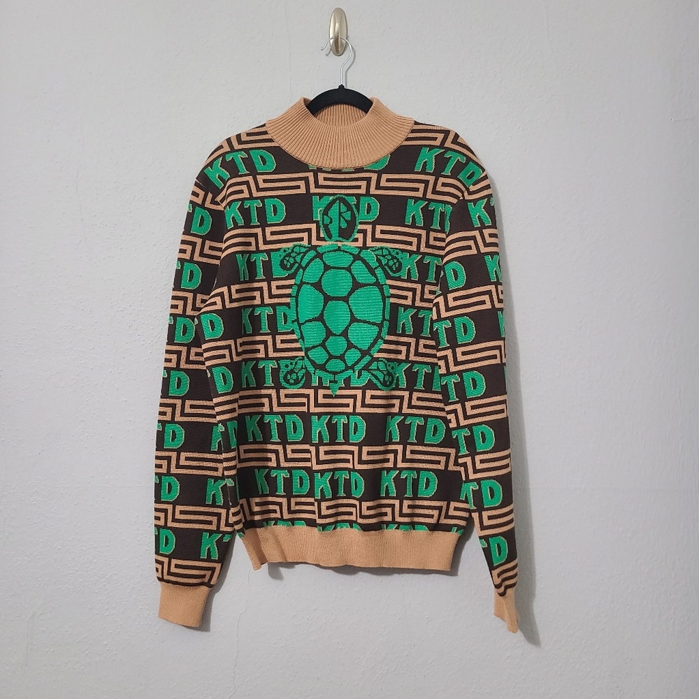 Kentucky Turtle Derby Rare Hard to FindTurtleneck‎ Sweater XXL